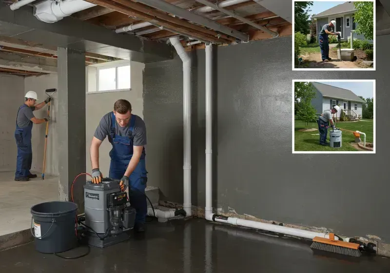 Basement Waterproofing and Flood Prevention process in Lake Park, FL